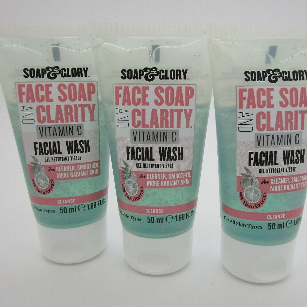 Soap & Glory FACE SOAP AND CLARITY Vitamin C Facial Wash TRAVEL SZ